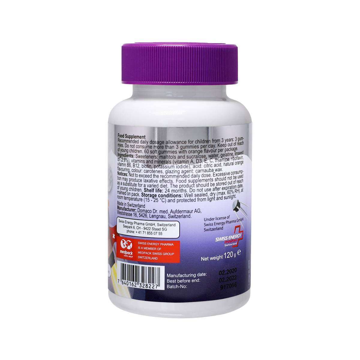 Swiss Energy Omega-3 Multivit, 60 Gummies – product photo