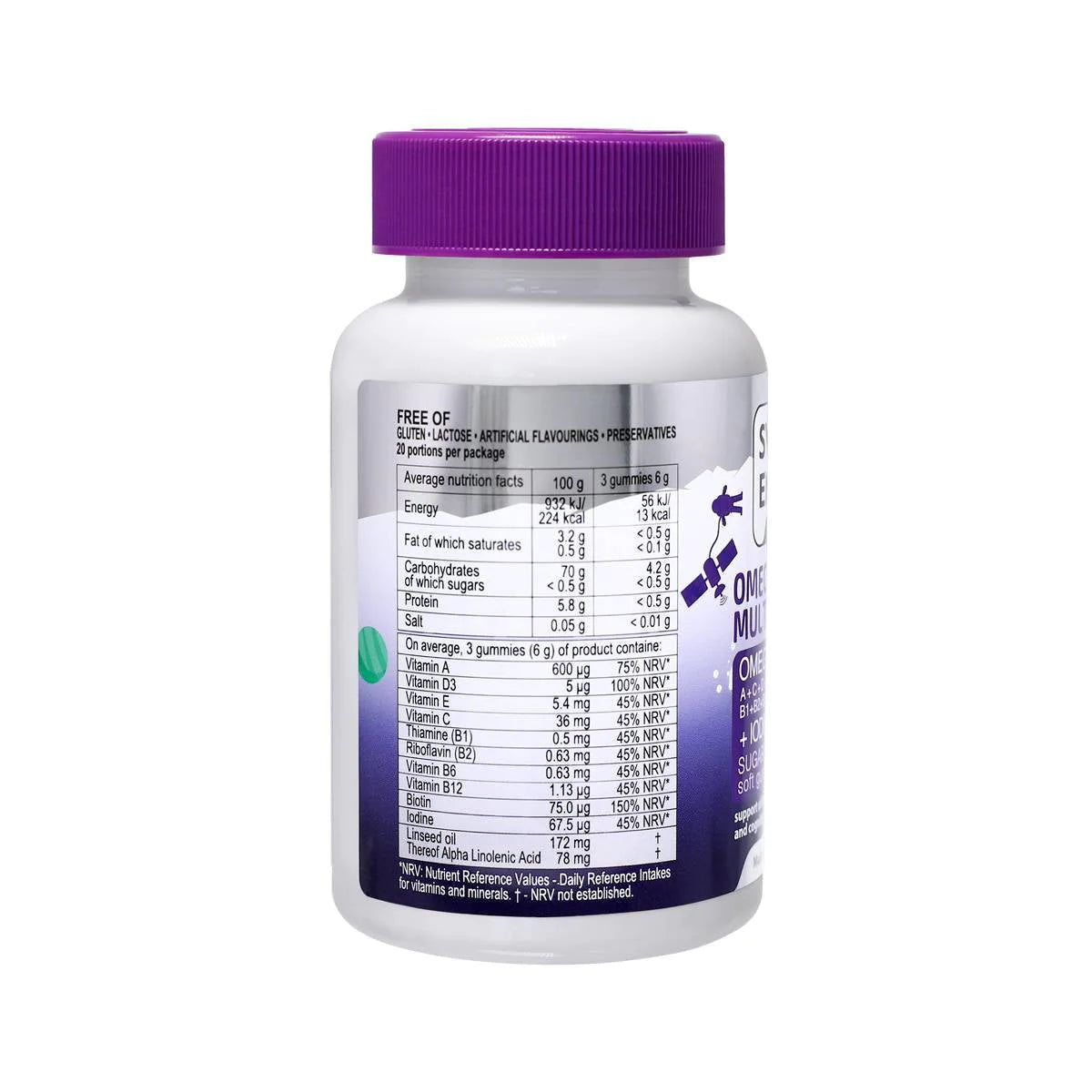 Swiss Energy Omega-3 Multivit, 60 Gummies – product photo