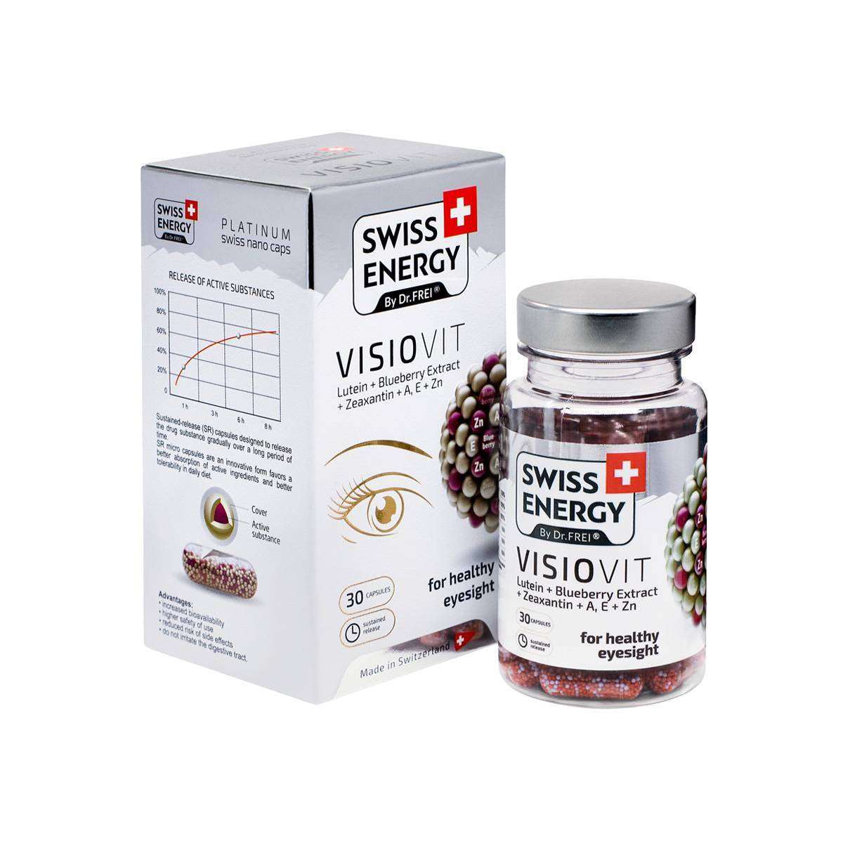 Swiss Energy Visiovit, 30 Capsules