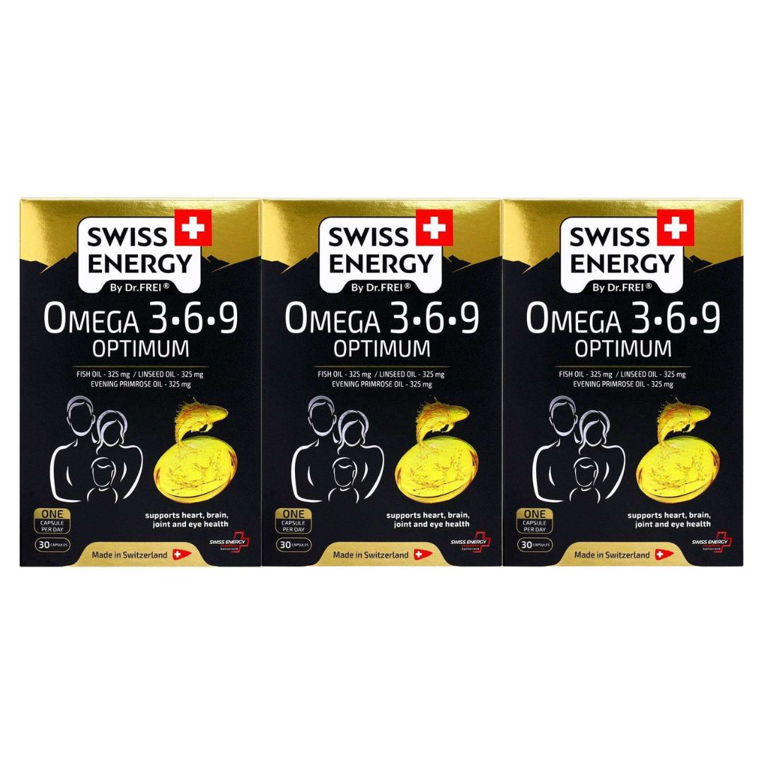 أوميغا 3-6-9 أوبتيموم - (مركب أحماض أوميغا الدهنية المتوازنة) - 30 كبسولة