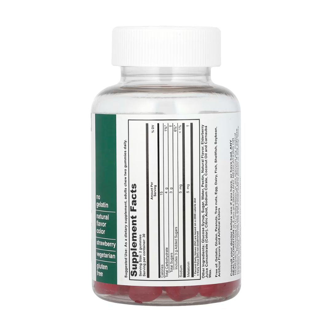T-RQ Melatonin Adult (Strawberry) 5 mg, 60 Gummies – product photo