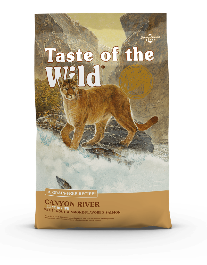 Taste of the Wild Canyon River Feline Trout & Salmon Dry Cat Food 6.6kg | Trout & Smoked Salmon Cat Food