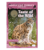Taste of the Wild Grain-Free Adult Cat Pâté with Turkey Wet Cat Food 85g | Adult Cat Pâté with Turkey