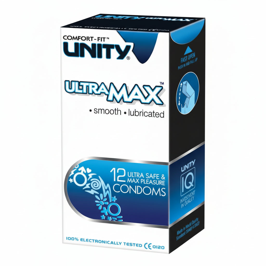 Unity Comfort Fit Ultra Max Condoms 3 condoms – product photo