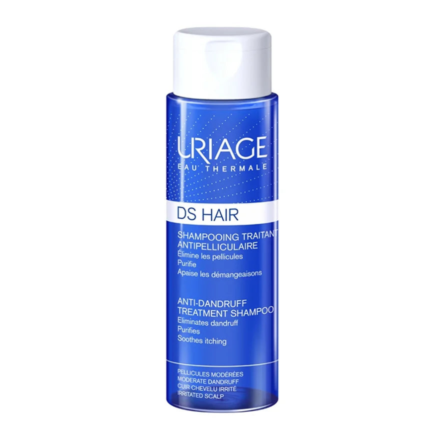 Uriage DS Hair Anti-Dandruff Treatment Shampoo 200ml | Purifying Care For Flaky Scalps