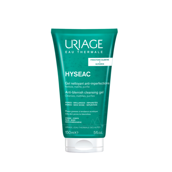 Uriage Hyséac Cleansing Gel 150ml | Purifying Gentle Daily Cleanse