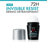 Vichy Invisible Resist 72H Deodorant for Men 50ml | 72-Hour Invisible Protection – product photo