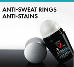 Vichy Invisible Resist 72H Deodorant for Men 50ml | 72-Hour Invisible Protection – product photo