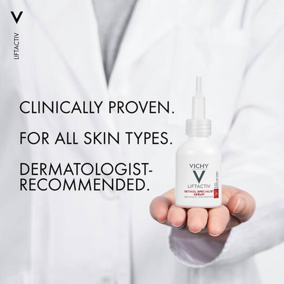 Vichy Liftactiv 0.2% Pure Retinol Specialist Deep Wrinkles Serum 30ml | 0.2% Pure Retinol Wrinkle Care – product photo