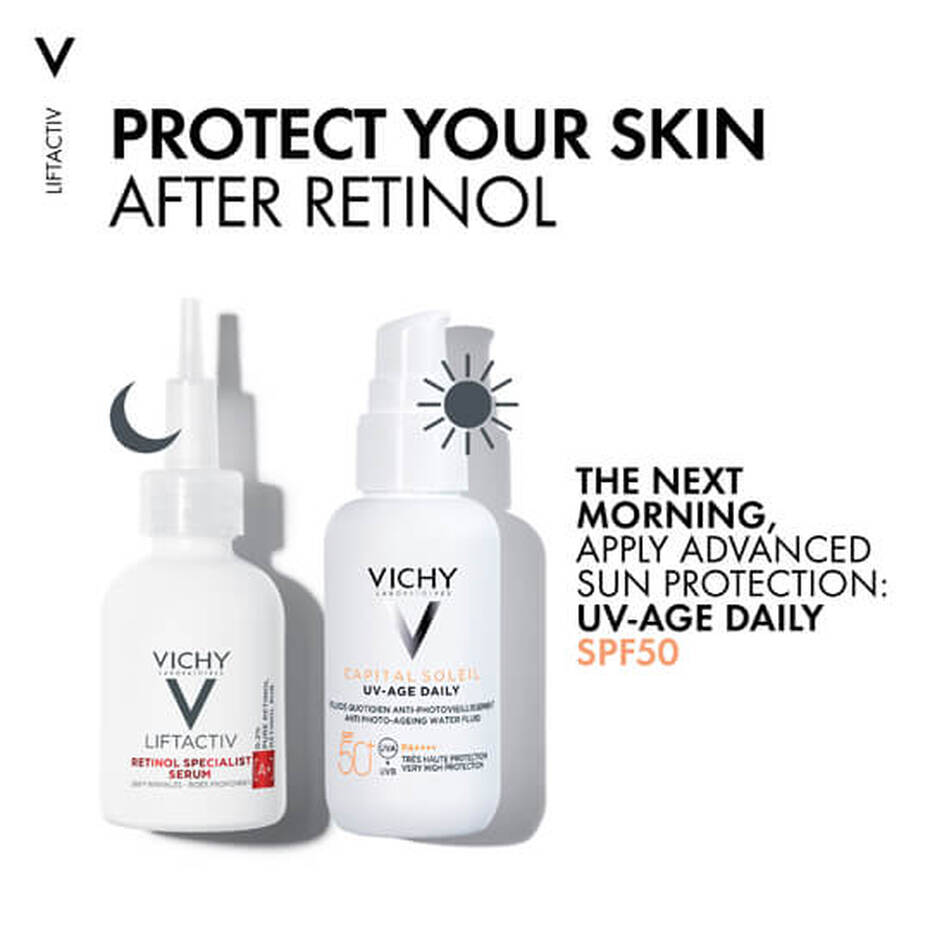 Vichy Liftactiv 0.2% Pure Retinol Specialist Deep Wrinkles Serum 30ml | 0.2% Pure Retinol Wrinkle Care – product photo