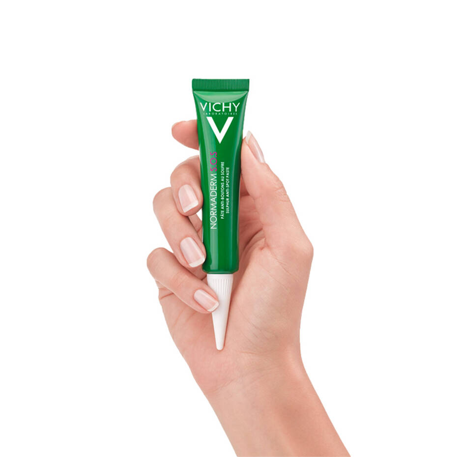 Vichy Normaderm Phytosolution SOS Sulphur Paste | Targets Blemishes Overnight – product photo