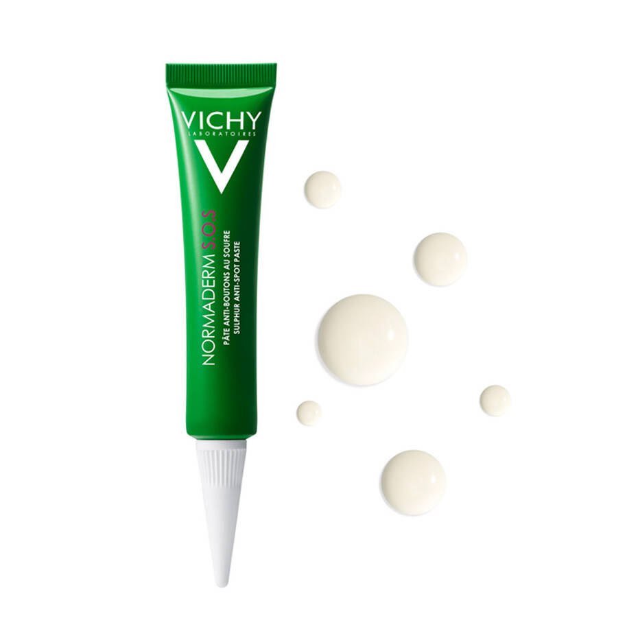 Vichy Normaderm Phytosolution SOS Sulphur Paste | Targets Blemishes Overnight – product photo