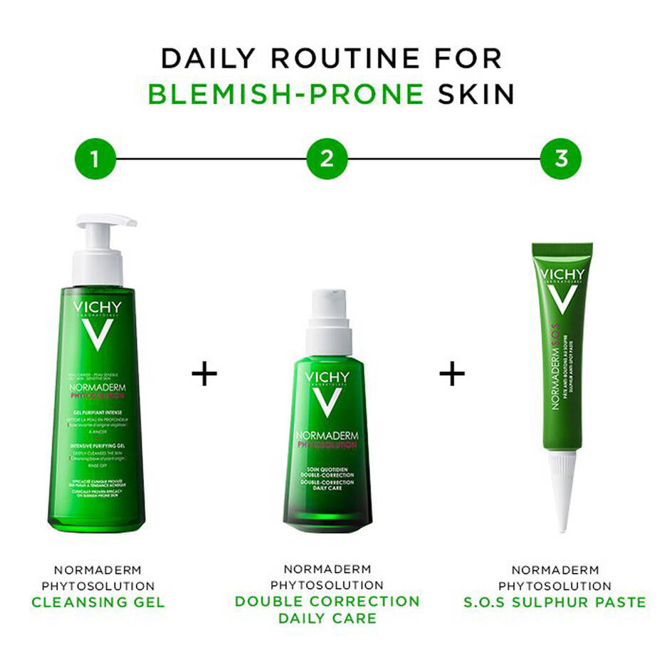 Vichy Normaderm Phytosolution SOS Sulphur Paste | Targets Blemishes Overnight – product photo