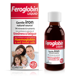 Vitabiotics Feroglobin Liquid, 200ml | Gentle Liquid Iron with B Vitamins & Vitamin C