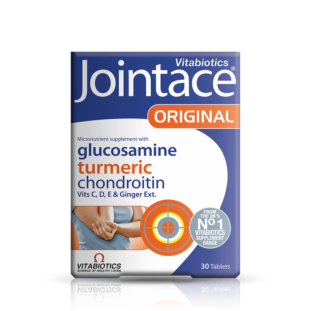 Vitabiotics Jointace Original, 30 Tablets | Glucosamine, Chondroitin and Turmeric with Vitamins and Minerals