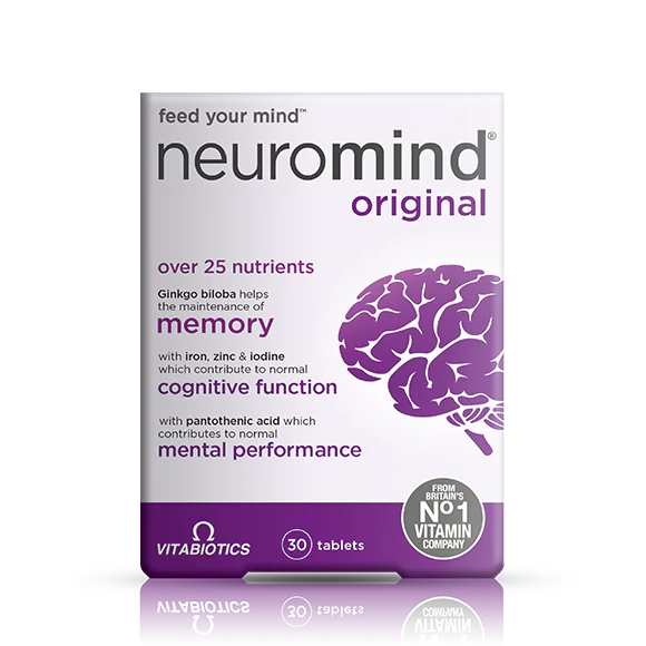 Vitabiotics Neuromind Original, 30 Tablets | Multivitamin with Nutrients for Cognitive Function