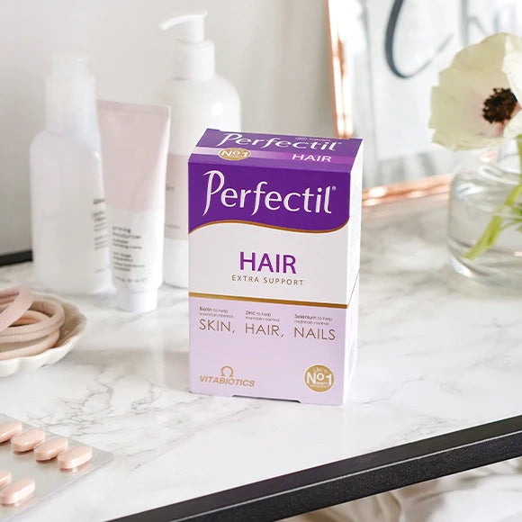 Vitabiotics Perfectil Hair, 60 Tablets | Multivitamin with Biotin, Zinc and Selenium for Hair – product photo