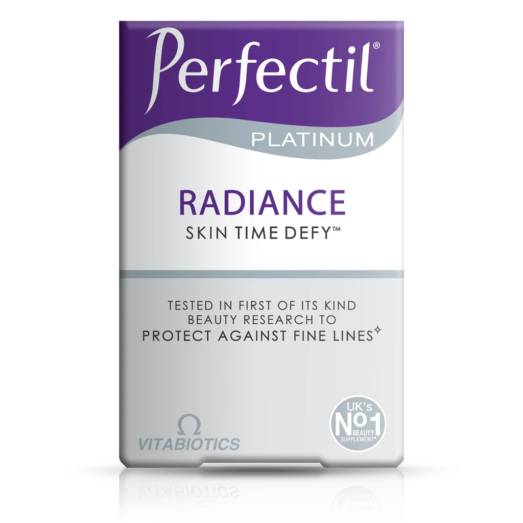 Vitabiotics Perfectil Platinum Radiance, 30 Tablets | Multivitamin with Collagen and Botanical Extracts