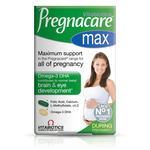 Vitabiotics Pregnacare Max, 84 Tablets & Capsules | Pregnancy Multinutrient with L-Methylfolate and DHA