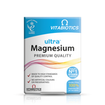 Vitabiotics Ultra Magnesium 375 mg per 2 tablets, 60 Tablets | Magnesium 375 mg Daily Dose