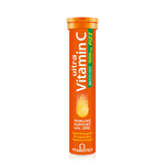 Vitabiotics Ultra Vitamin C Fizz 1000 mg, 20 Effervescent Tablets | Vitamin C 1000 mg with Zinc, Orange Effervescent