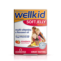 Vitabiotics Wellkid Soft Jelly Pastilles Strawberry, 30 Gummies