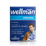 Vitabiotics Wellman Original, 30 Tablets | Daily Multivitamin for Men