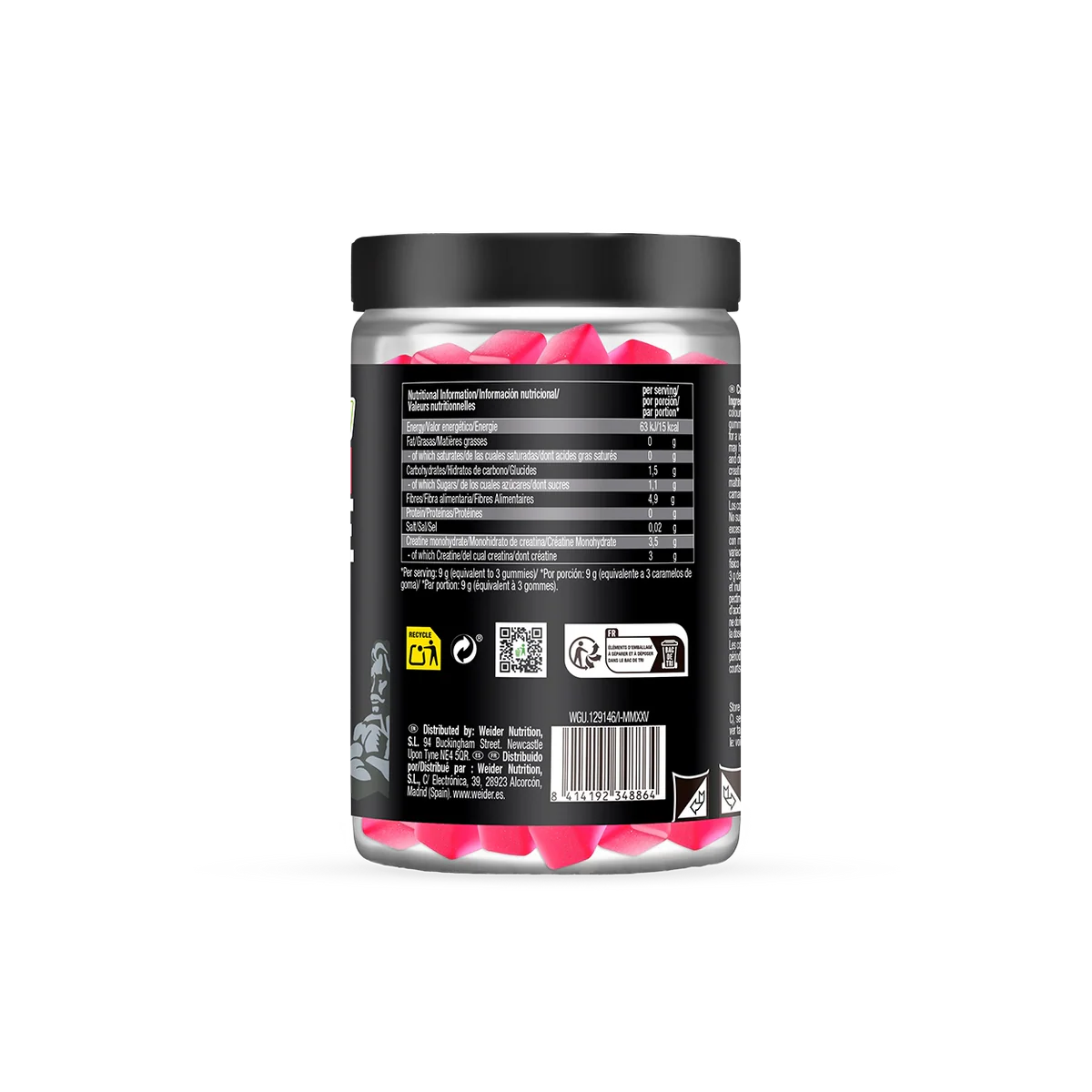 Weider Premium Creatine Gummies – product photo