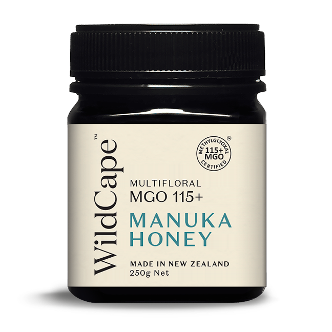 WildCape MGO 115+ Multifloral Manuka Honey, 250g